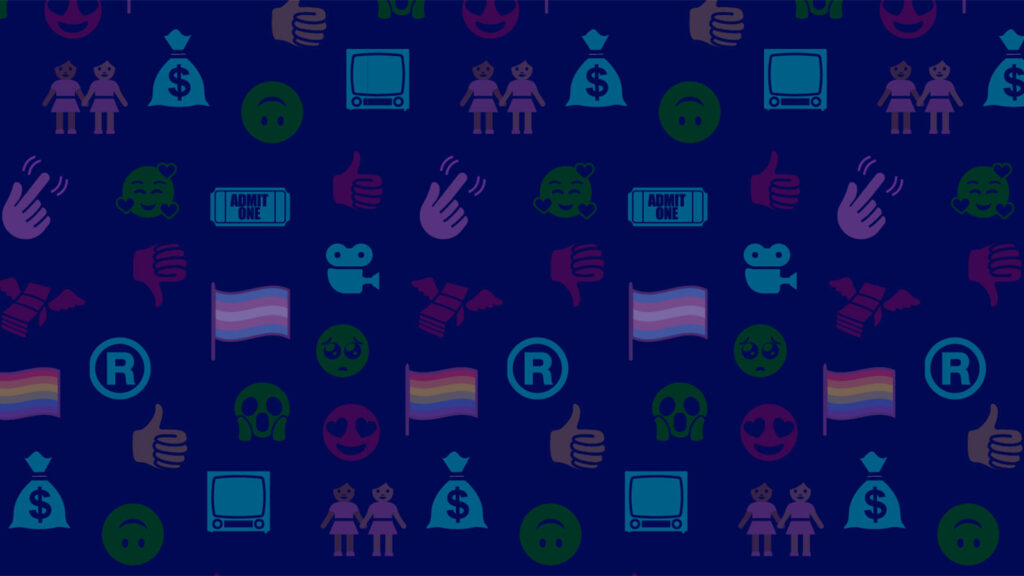 graphic with symbols of inclusivity