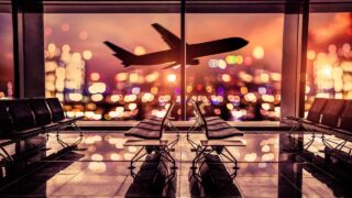 waiting room at airport