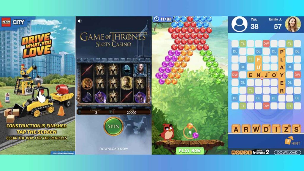 movie and game covers