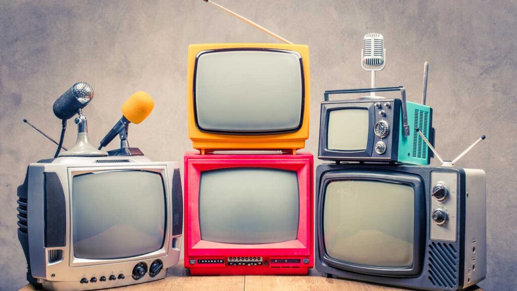 old tube televisions