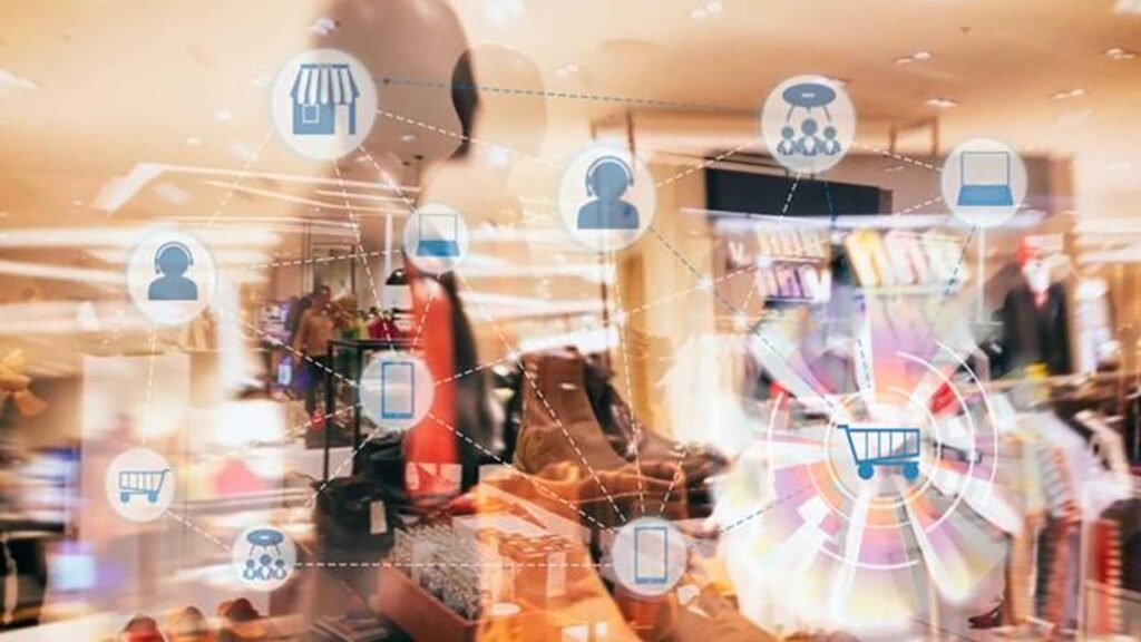 retail store with icons overlayed