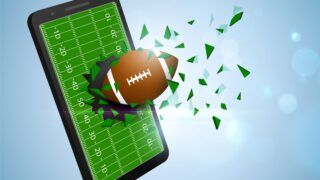 football-breaking-smartphone-vector