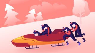 Winter Olympics graphic