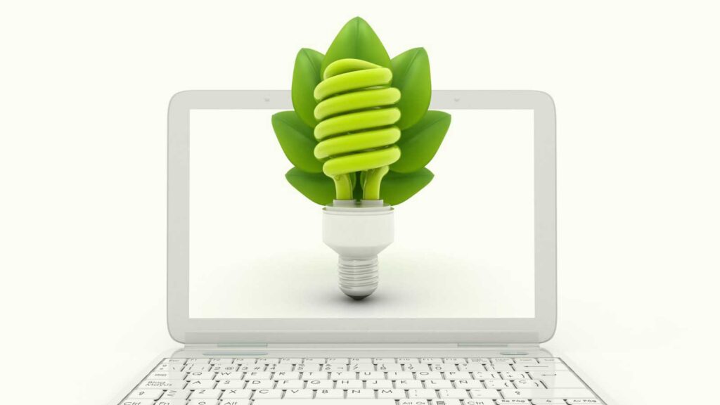 eco friendly websites graphic