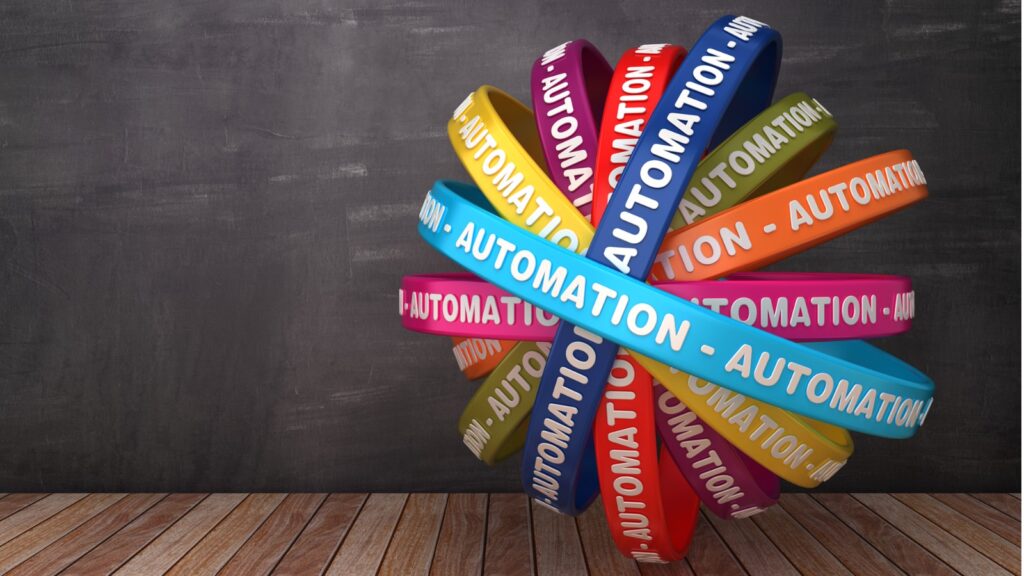 ball of wristband that read automation