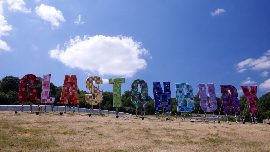 Glastonbury brand event