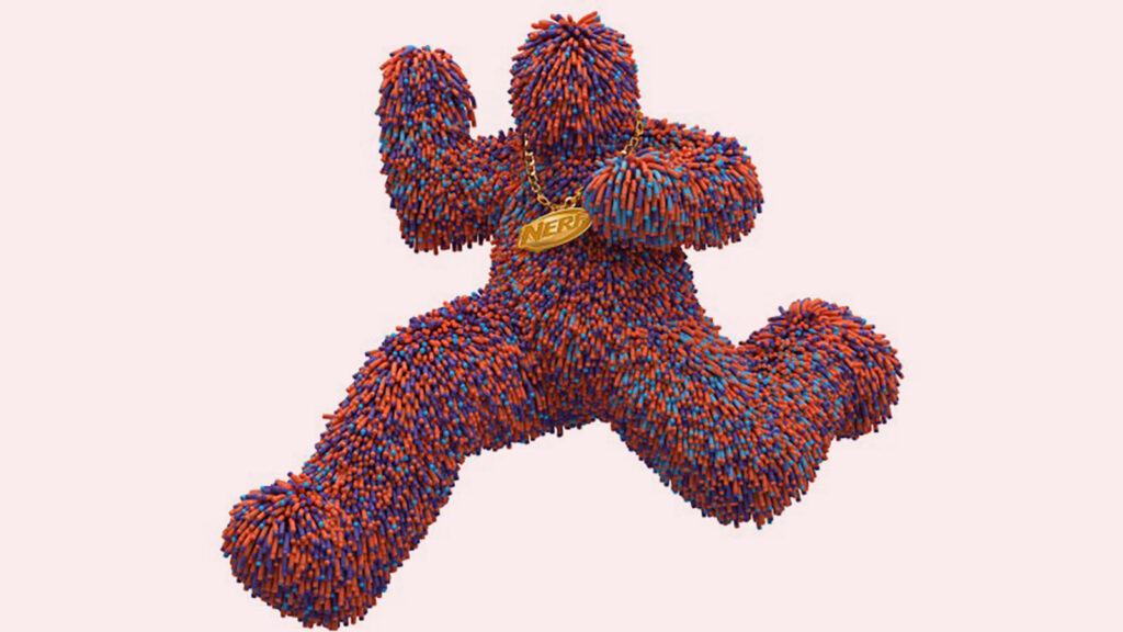 nerf mascot
