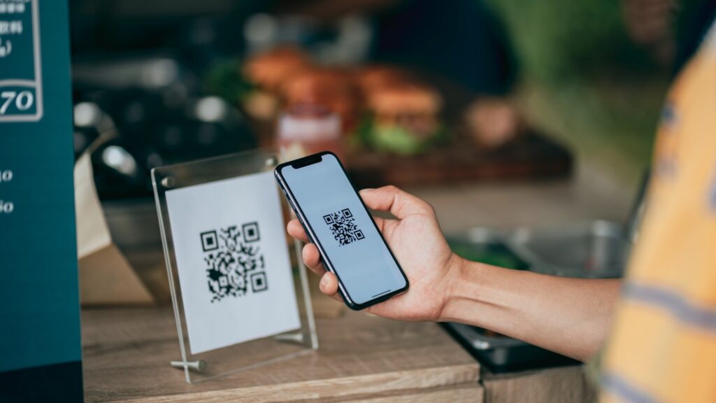 Payment for paying by smartphone