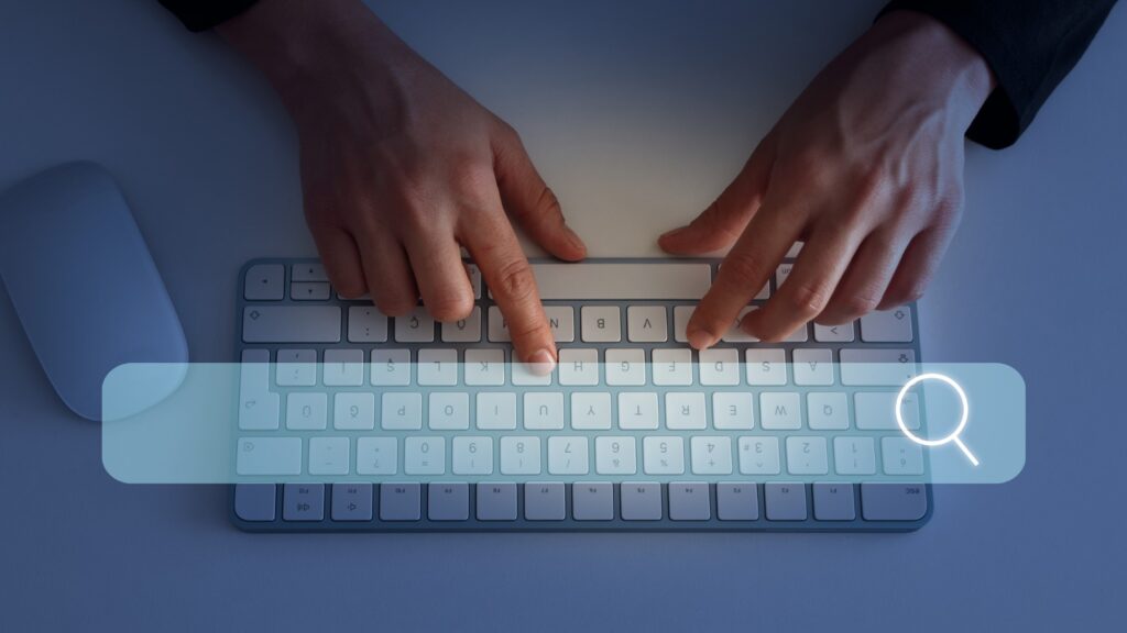 Search Find Web Online Technology Internet Website Concept stock photo