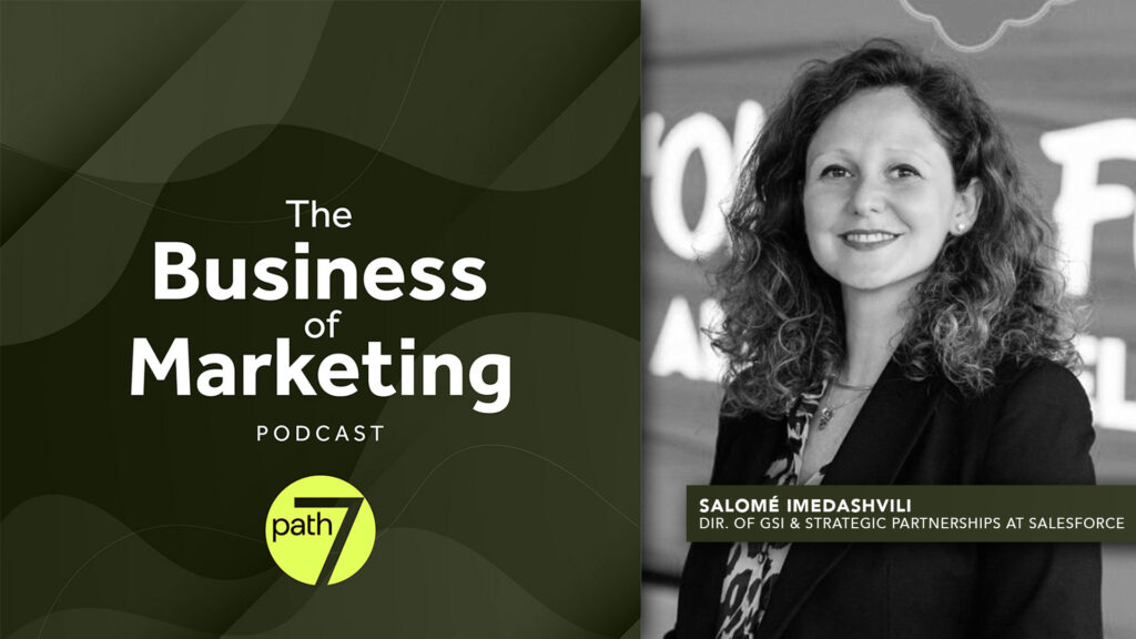 Salomé Imedashvili, Director of GSI and Strategic Partnerships at Salesforce