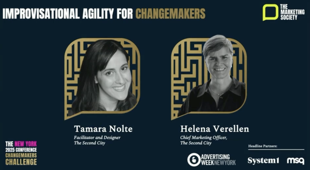 Yes, And to Challenge: Improvisational Agility for Changemakers