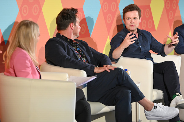 In Conversation with Ant &amp; Dec, Great Minds Stage, Advertising Week Europe, Picturehouse Central, London, UK - 18 May 2022