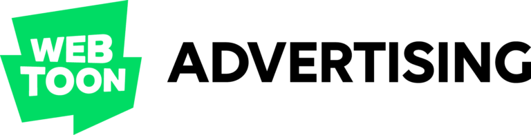 WEBTOON_ADVERTISING_Logo_GreenBlack-768x196